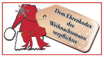 Dem Ehrenkodex des Weihnachtsmannes verpflichtet